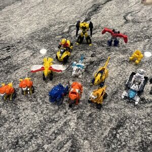 Hasbro Playskool Heroes Transformers Rescue Bots‎ LOT of 12 Toy Mini Cons